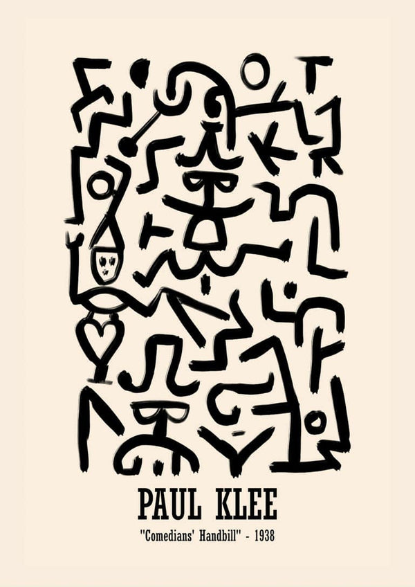 Paul Klee #2 kunst poster til stuen