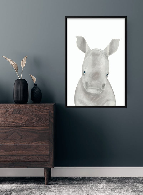 Sød næsehorn poster til børn