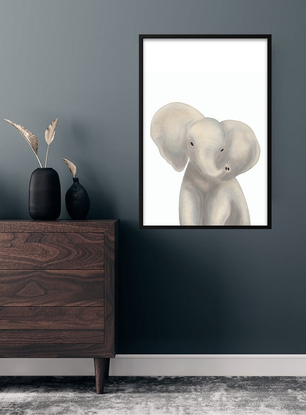 Sød elefant poster til børn