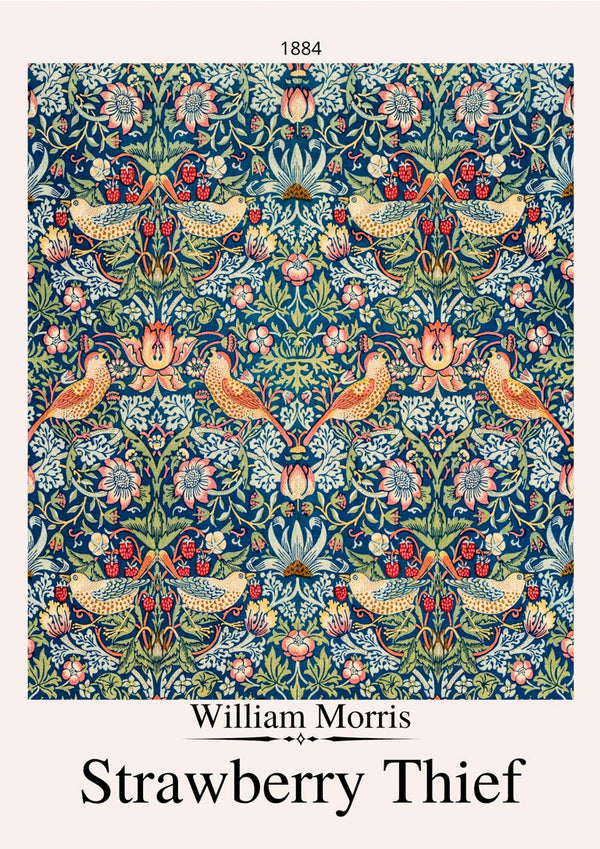Strawberry Thief - William Morris kunstposter