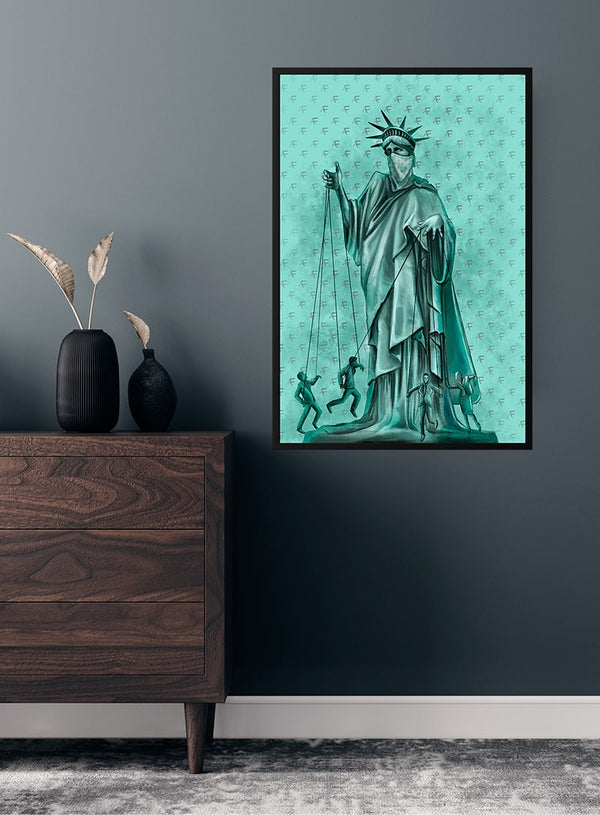 Statue of liberty poster til stuen
