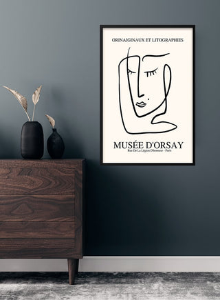 Picasso Inspired face imaginaires poster
