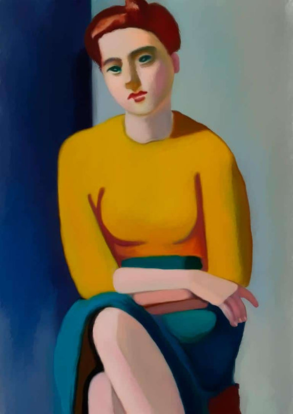 VILHELM LUNDSTRØM- Portrait of Hanne poster