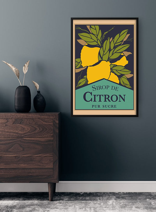 Sirop De Citron Poster