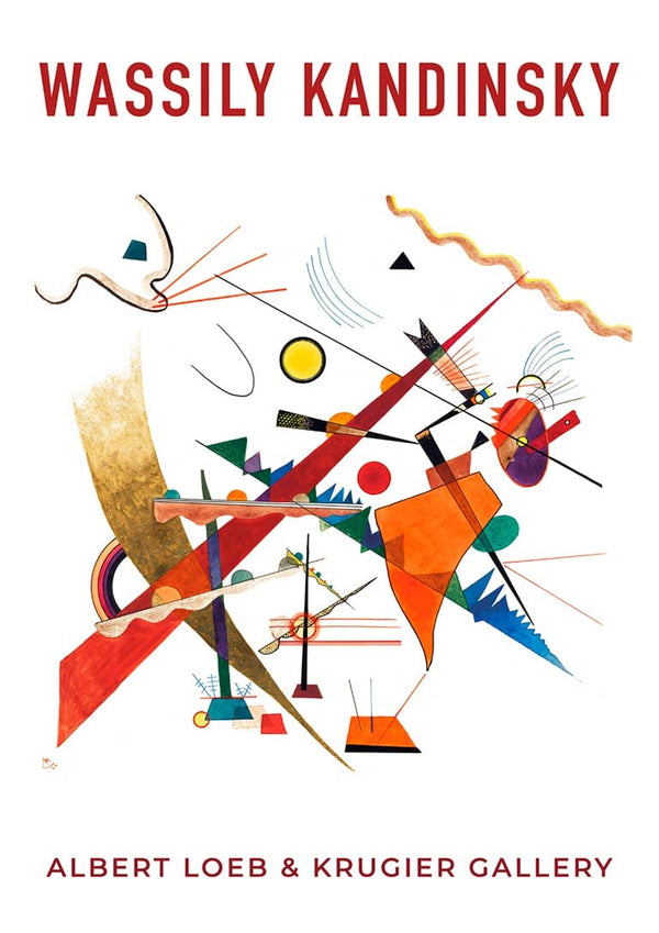 Wassily Kandinsky Exhibition Poster