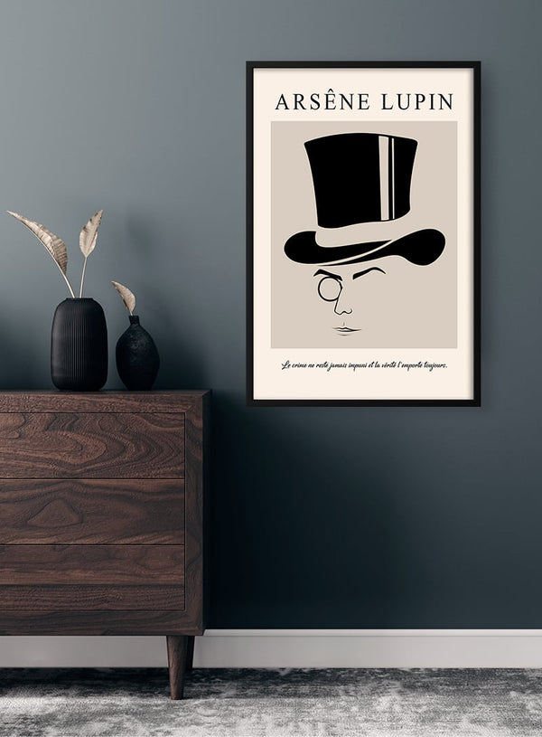 Arsene Lupin Vintage Poster