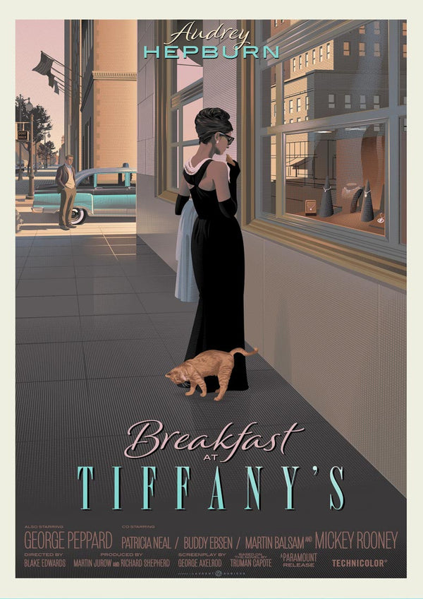 Audrey Hepburn - Breakfast at Tiffany´s Poster
