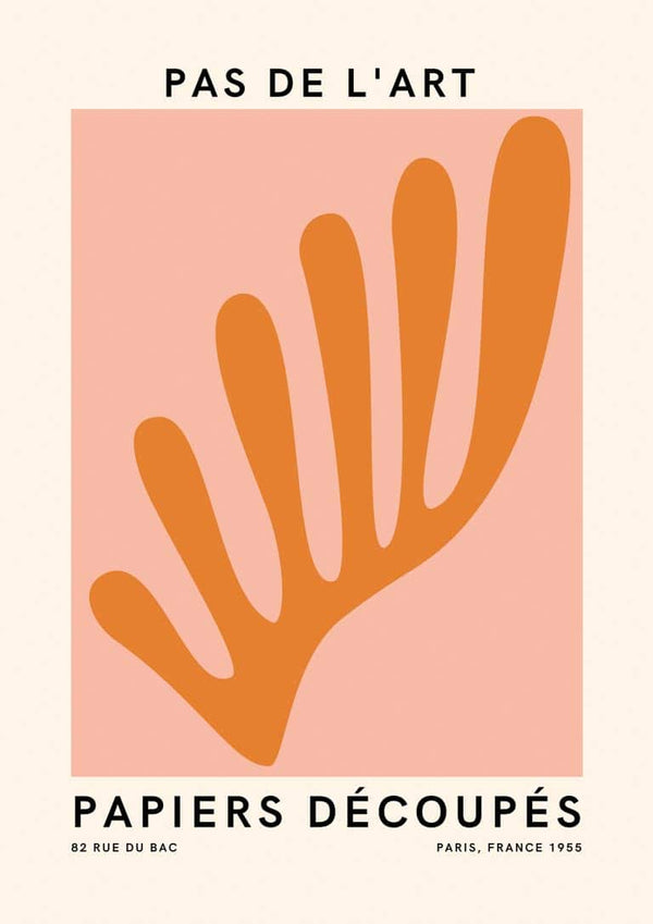 Pas De L'art inspired by French Art Poster