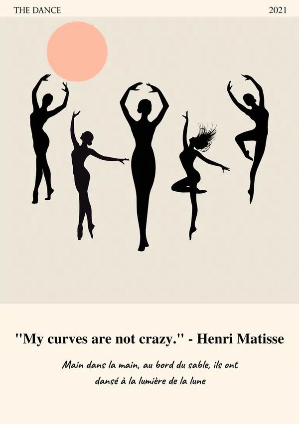 Matisse Inspired The Dance II Poster