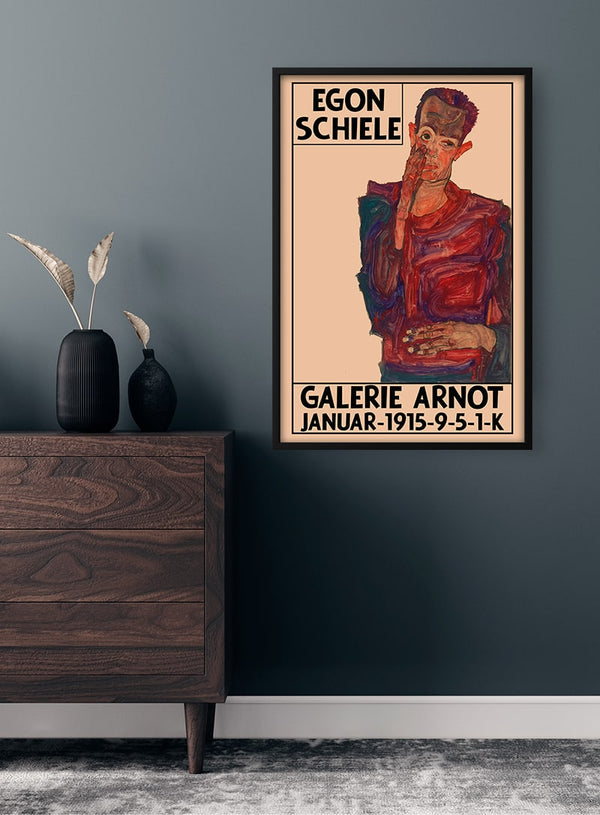 Egon Schiele - Gallerie Arnot Poster