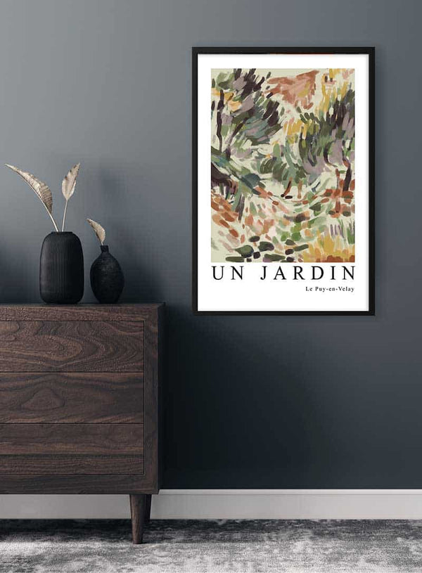 Matisse Inspired Un Jardin Poster
