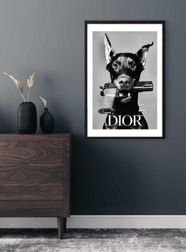 Dior Dog Poster