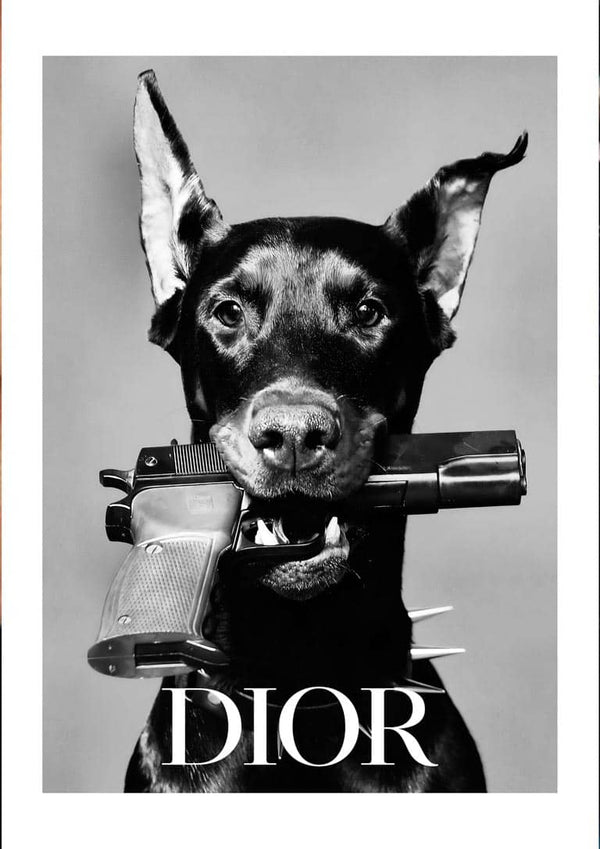 Dior Dog Poster