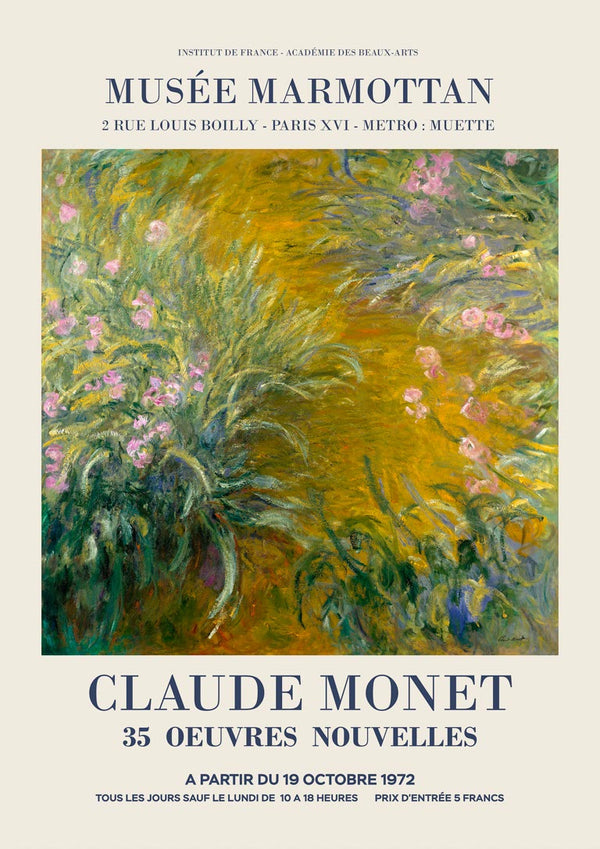 The Path through the Irises, by Claude Monet