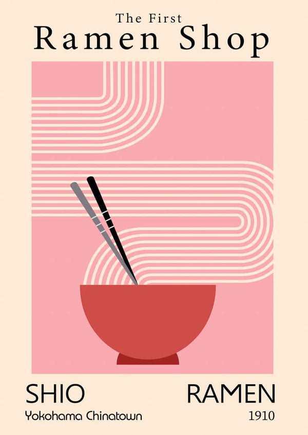 First Ramen Shop Poster