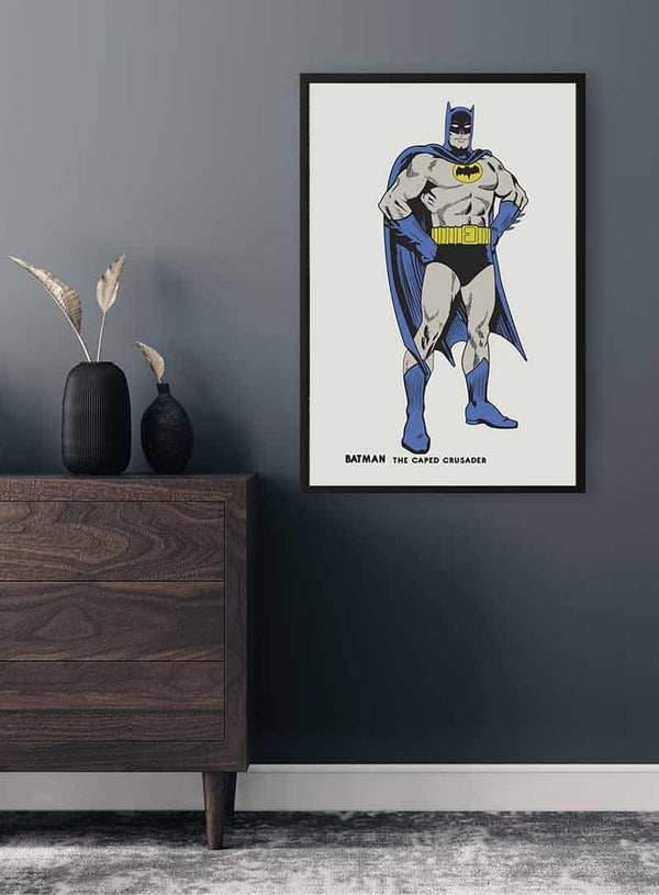 Retro Batman Poster