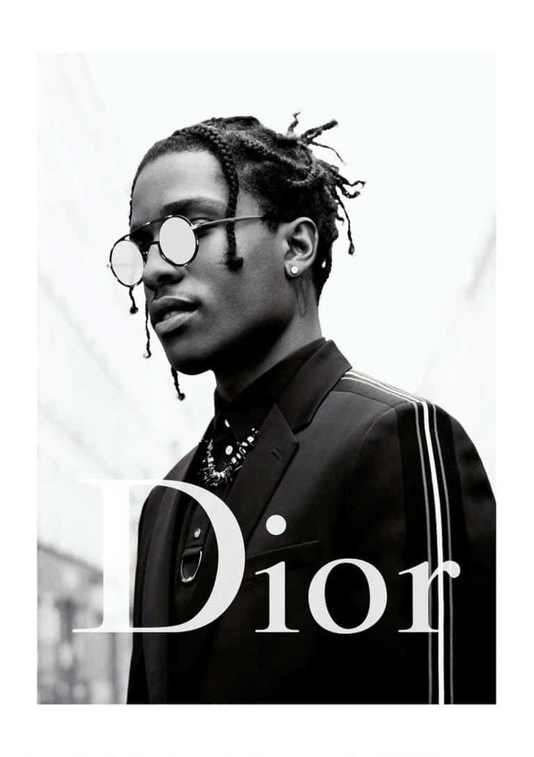 Asap Rocky x Dior Poster