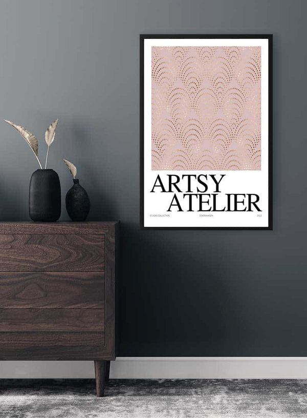 Studio Collection Blush Poster