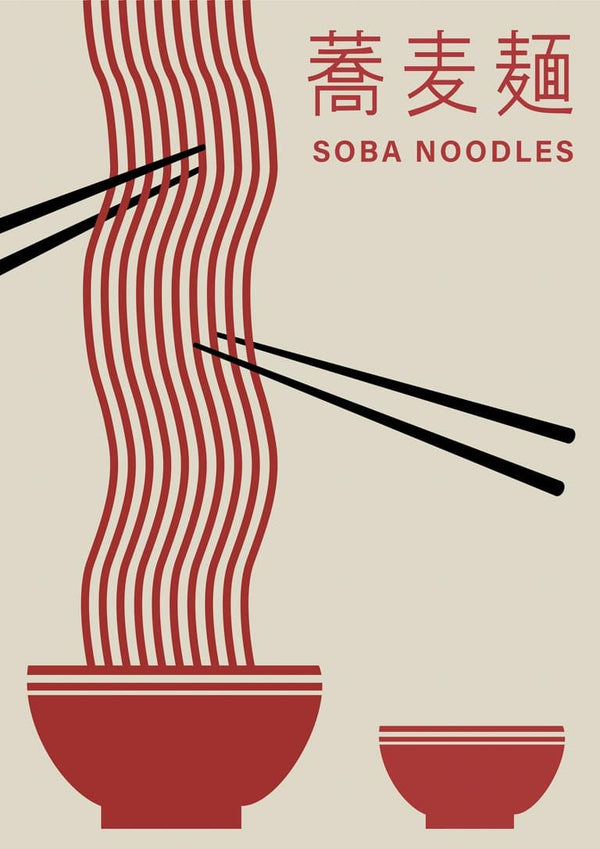 Soba Noodles Poster