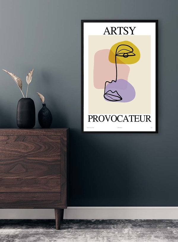 Artsy Provocateur no. 01 Poster