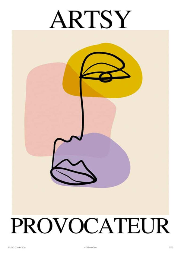 Artsy Provocateur no. 01 Poster