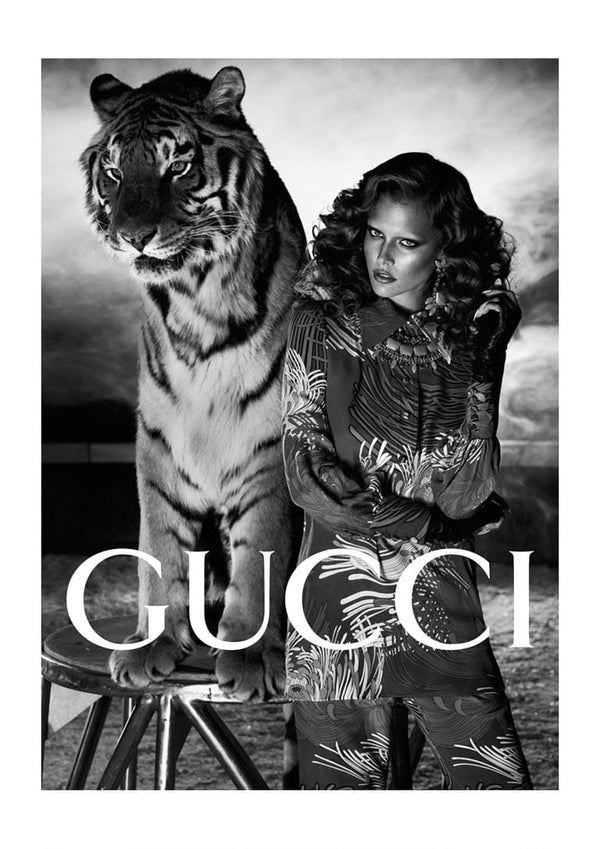 Gucci Tiger Fashion Poster
