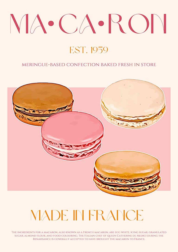 Macaron Print