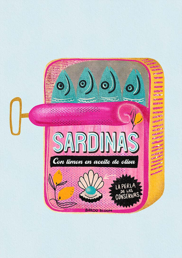 Sardines Tin Can - Baroo Bloom
