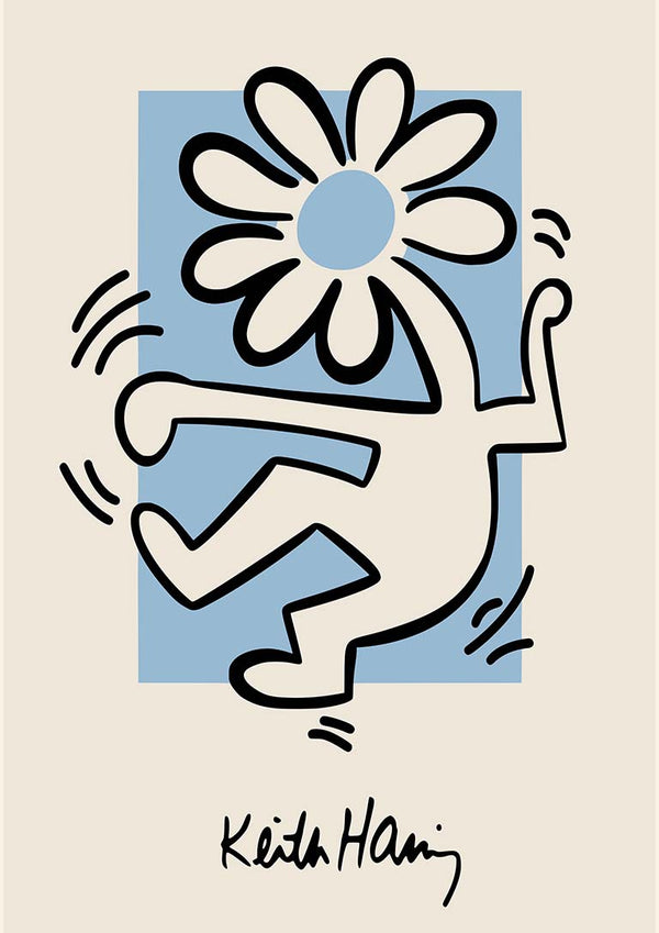 Flowerhead - Keith Haring