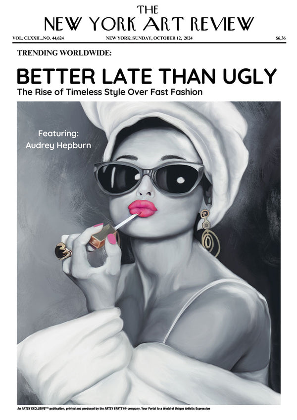 Audrey - Art Review Poster