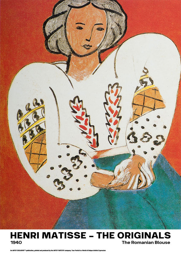 The Romanian Blouse - Henri Matisse