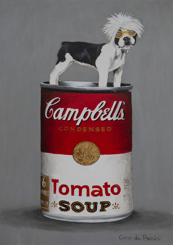 Pop Art Bulldog - Coco de Paris