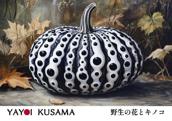 Yayoi Kusama - Black Pumpkin