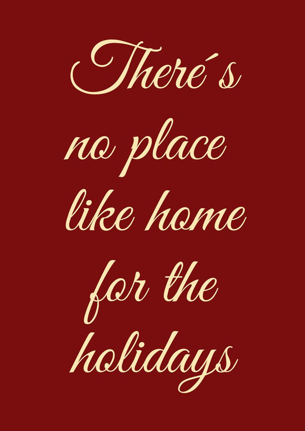 No Place Like Home