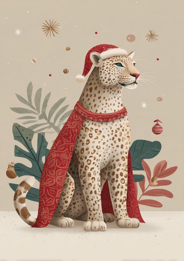 Christmas Leopard