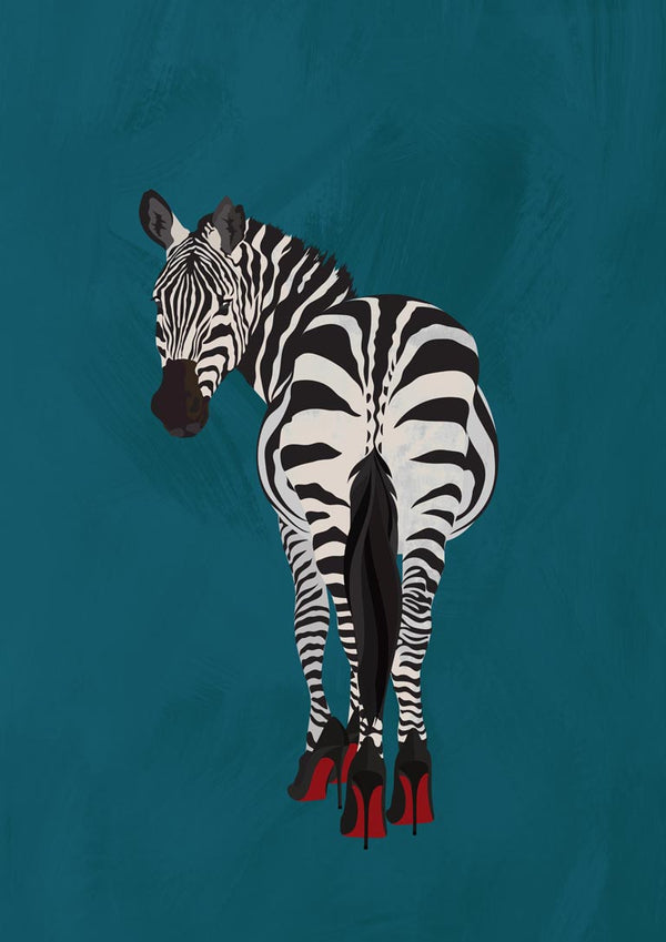 Zebra heels - Sarah Manovski