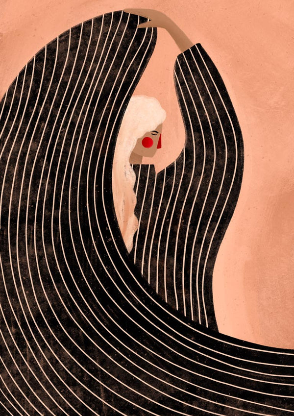 The Woman With the Black Dress - Bea Muller