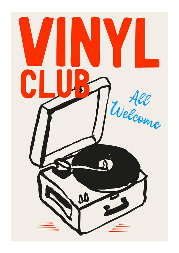 Vinyl Club - Wallchart