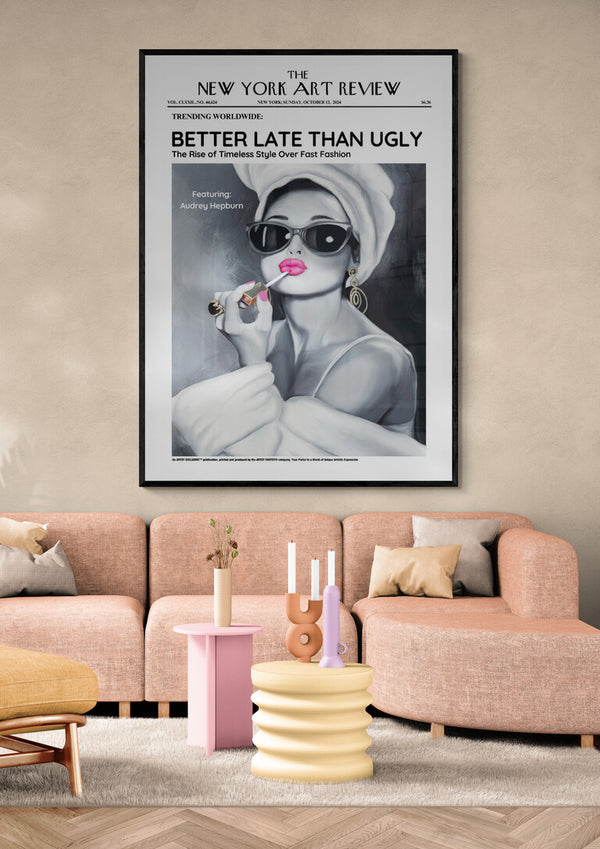 Audrey - Art Review Poster