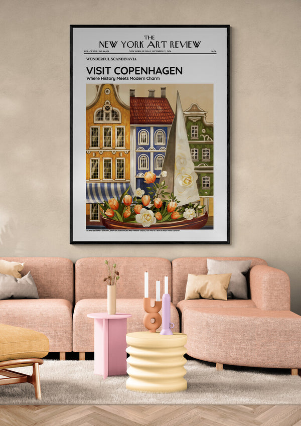 Copenhagen - Art Review Poster
