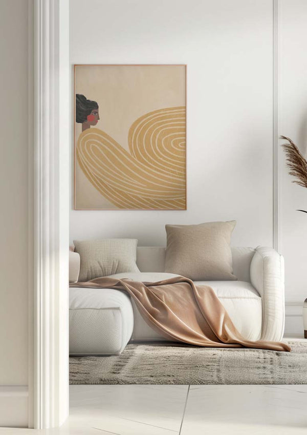 The Woman With the Orange Stripes - Bea Muller