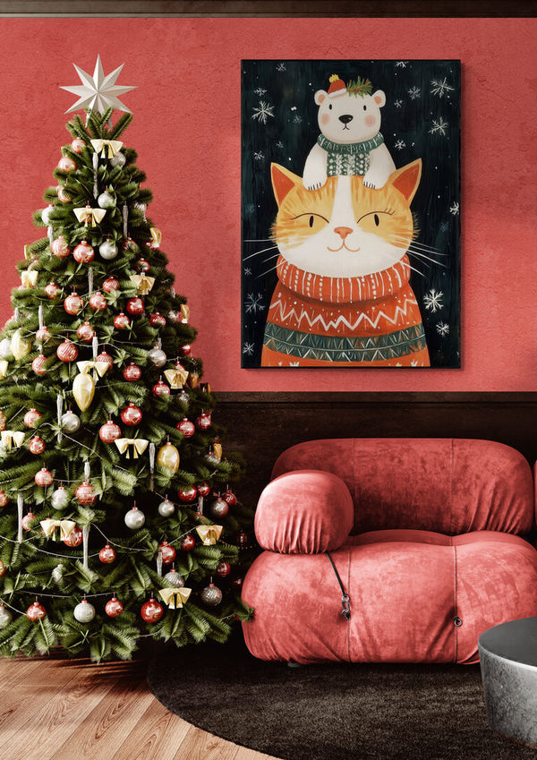Cozy Cat Christmas