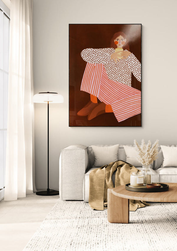 Woman With the Cup of Tea - Bea Muller