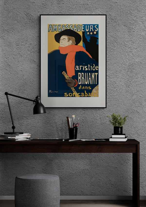 Aristide Bruant Dans Son Cabaret - Lautrec