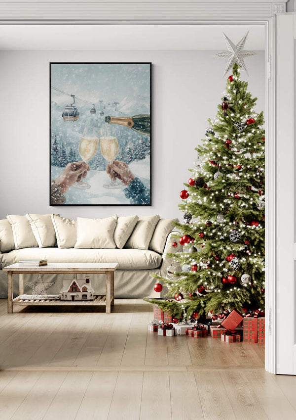 Champagne Toast n Snow