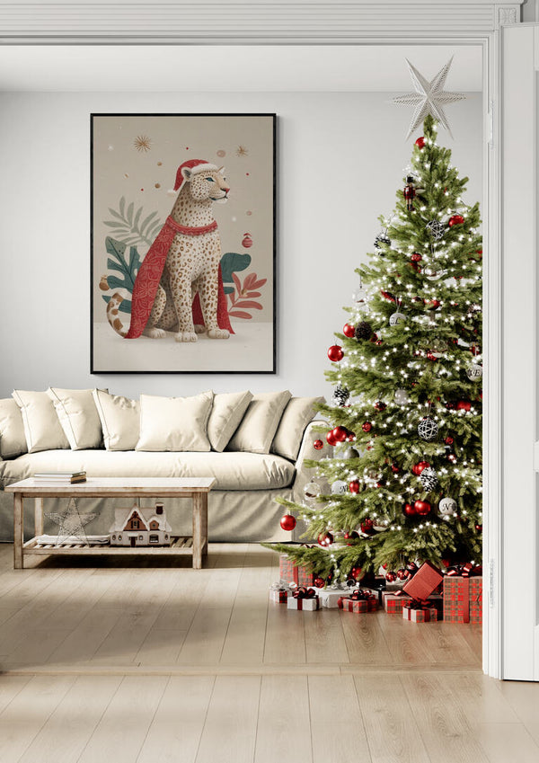 Christmas Leopard