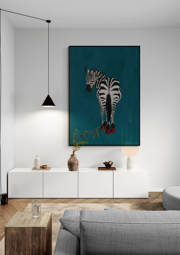 Zebra heels - Sarah Manovski