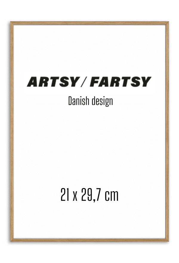 Solid oak frame 21x30 cm