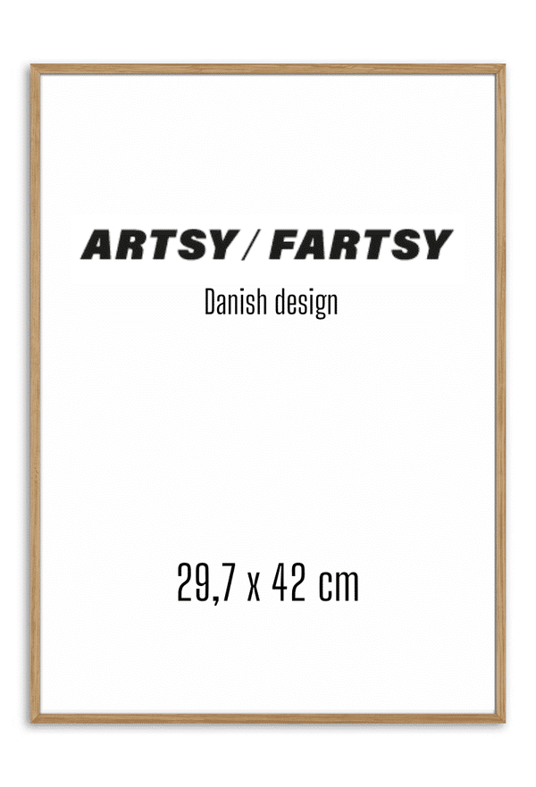 Solid oak frame 30x42 cm