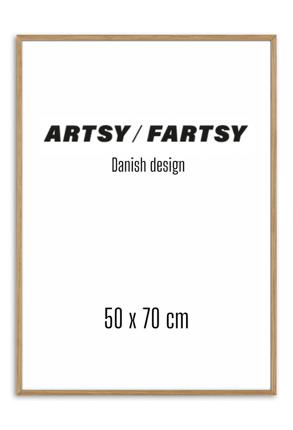 Solid oak frame 50x70 cm